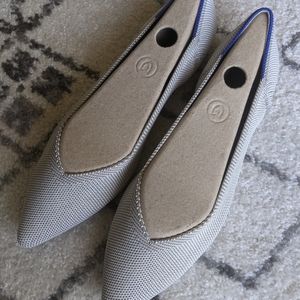 BNIB Rothys Cloud Gray Birdseye Size 8